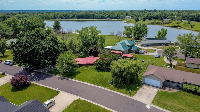 7901 N Chesley Dr, Columbia, MO 65202 - drone / aerial view of a nearby body of water