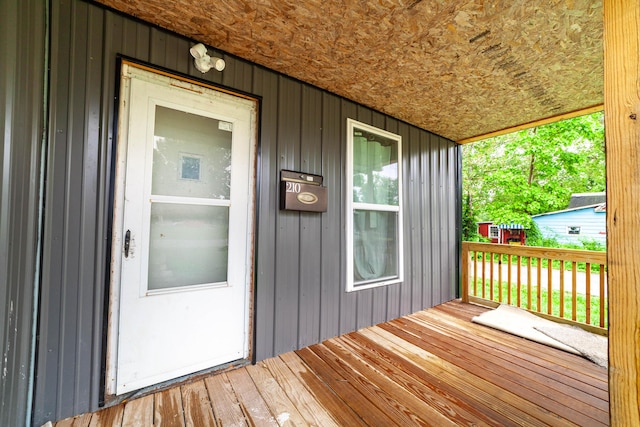 210 Oaklawn Ave, Fayette, MO 65248 - view of wooden terrace