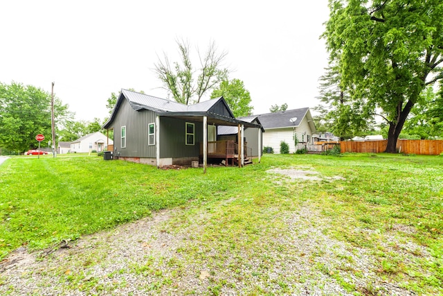 210 Oaklawn Ave, Fayette, MO 65248 - view of yard