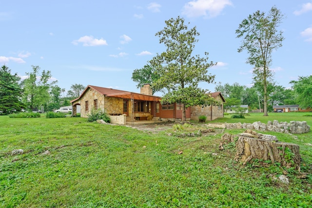 304 W Maple St, Auxvasse, MO 65231 - view of grassy yard
