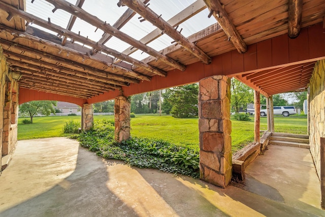 304 W Maple St, Auxvasse, MO 65231 - view of patio