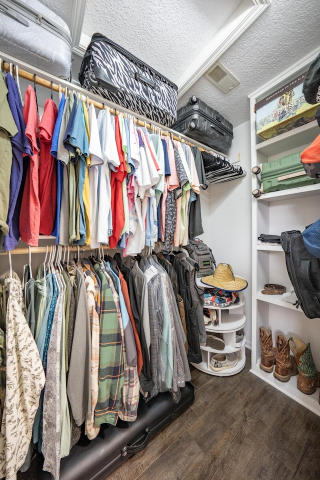 10060 E David Allen Rd, Columbia, MO 65201 - spacious closet featuring wood finished floors