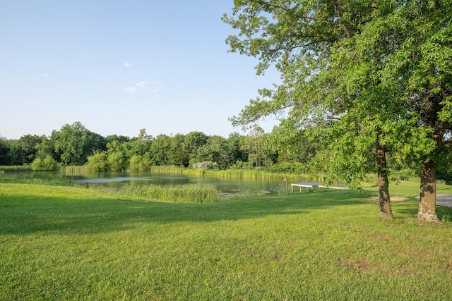 10060 E David Allen Rd, Columbia, MO 65201 - view of grassy yard featuring a water view