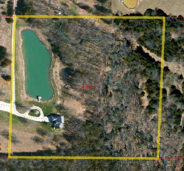 10060 E David Allen Rd, Columbia, MO 65201 - map of property location with property boundaries highlighted