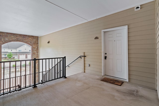 4008 W Worley St Unit 301, Columbia, MO 65203 - property entrance with a balcony