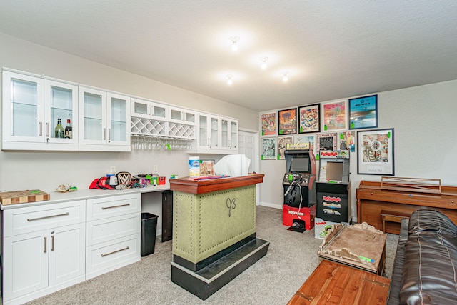 8801 S Ginn Ln, Columbia, MO 65201 - home office with light carpet and baseboards