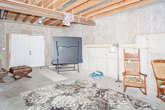 8801 S Ginn Ln, Columbia, MO 65201 - view of unfinished basement