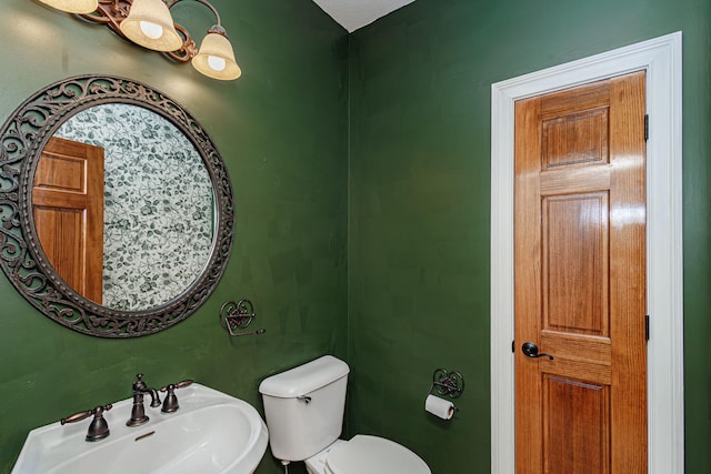8801 S Ginn Ln, Columbia, MO 65201 - bathroom featuring a sink and toilet