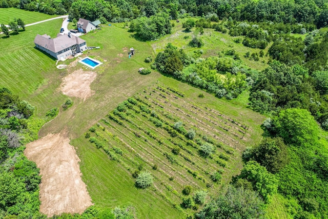 8801 S Ginn Ln, Columbia, MO 65201 - aerial view of sparsely populated area
