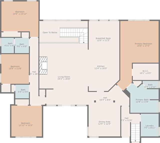 8801 S Ginn Ln, Columbia, MO 65201 - home floor plan