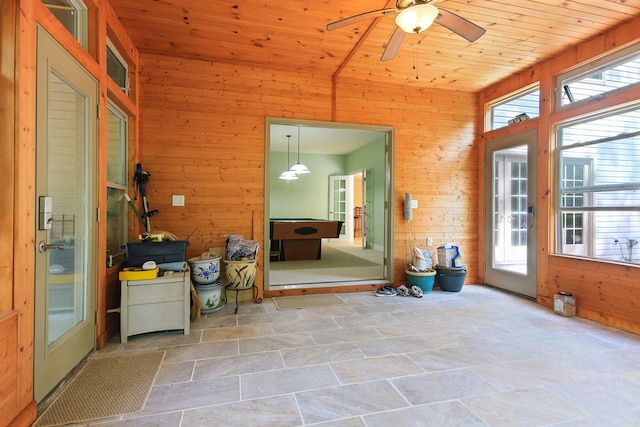 203 Foxwood Ct, Columbia, MO 65203 - sunroom featuring plenty of natural light and billiards table