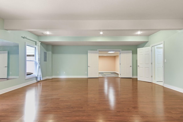 203 Foxwood Ct, Columbia, MO 65203 - empty room featuring wood finished floors and recessed lighting