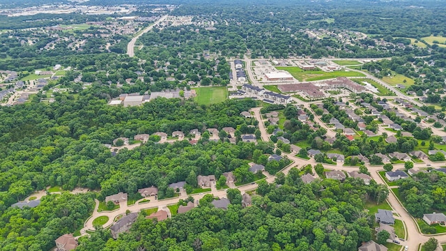 203 Foxwood Ct, Columbia, MO 65203 - bird's eye view