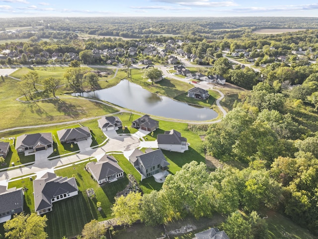 1704 Stillpoint Ct, Columbia, MO 65203 - view of property location featuring a large body of water and nearby suburban area