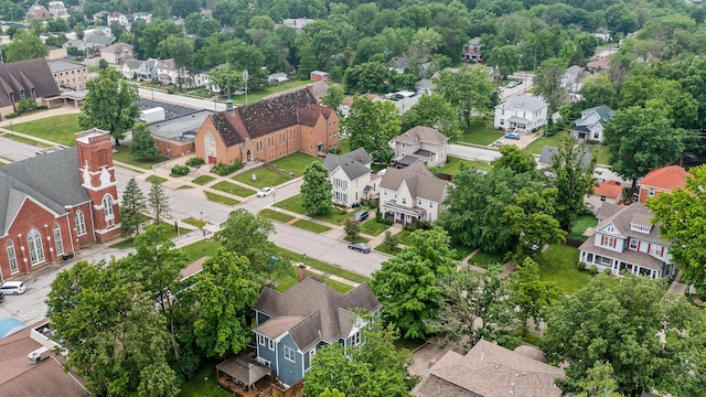 801 Court St, Fulton, MO 65251 - aerial perspective of suburban area