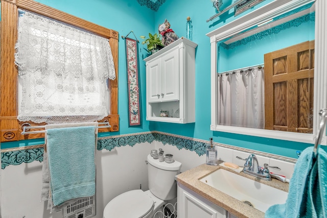 801 Court St, Fulton, MO 65251 - bathroom with vanity and toilet