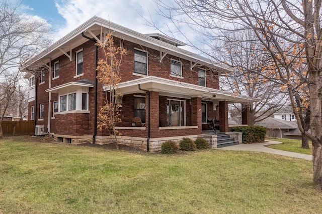 820 Main St, Boonville, MO 65233 - traditional style home with brick siding and covered porch