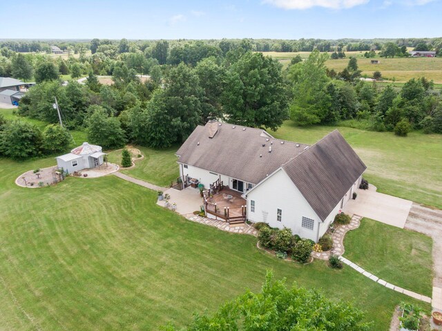 9050 Hartley Rd, Hallsville, MO 65255 - view from above of property