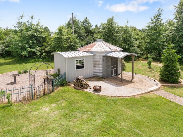 9050 Hartley Rd, Hallsville, MO 65255 - view of outdoor structure