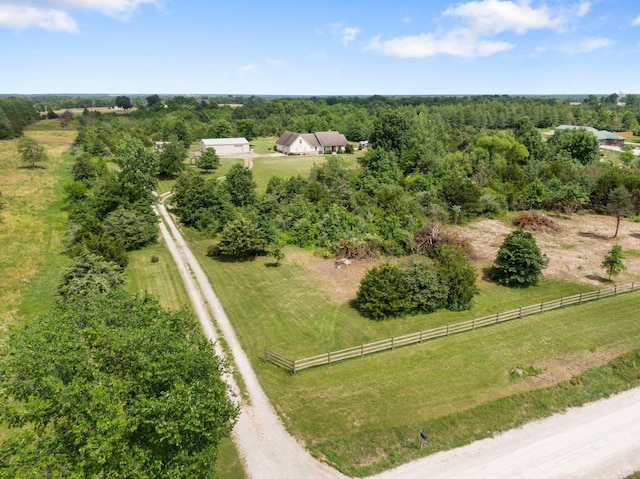 9050 Hartley Rd, Hallsville, MO 65255 - aerial view of sparsely populated area