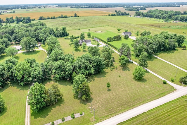 11100 E J B Ln, Hallsville, MO 65255 - aerial view of sparsely populated area with abundant farmland and a pastoral area