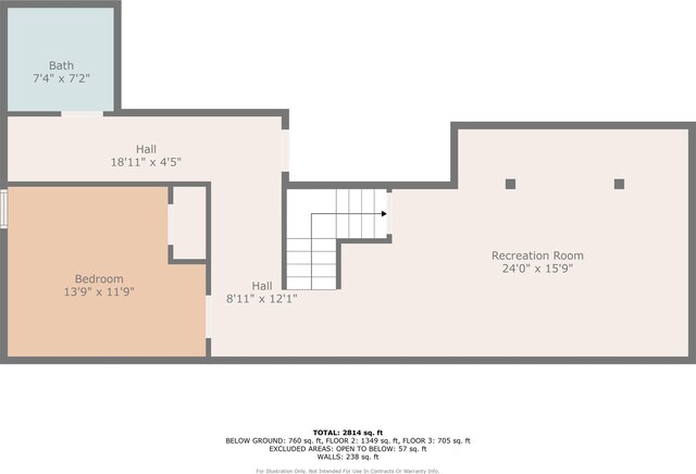 11100 E J B Ln, Hallsville, MO 65255 - view of room layout