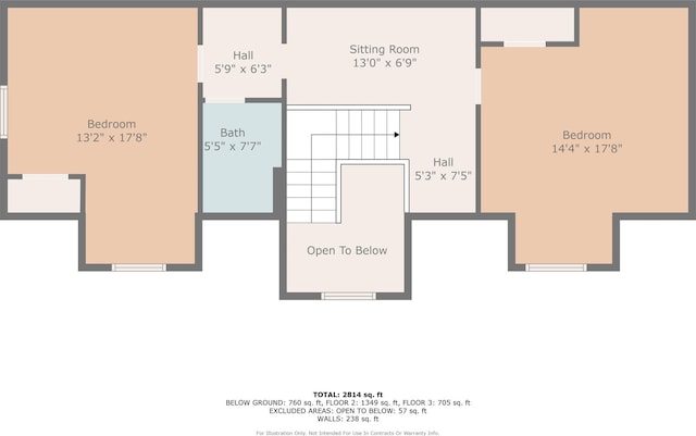 11100 E J B Ln, Hallsville, MO 65255 - view of floor plan / room layout