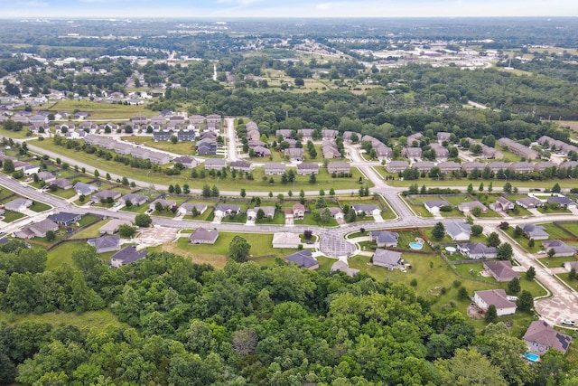 5010 Aspen Ridge Dr, Columbia, MO 65202 - aerial view of property's location with nearby suburban area