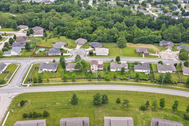 5010 Aspen Ridge Dr, Columbia, MO 65202 - aerial view of property's location with nearby suburban area