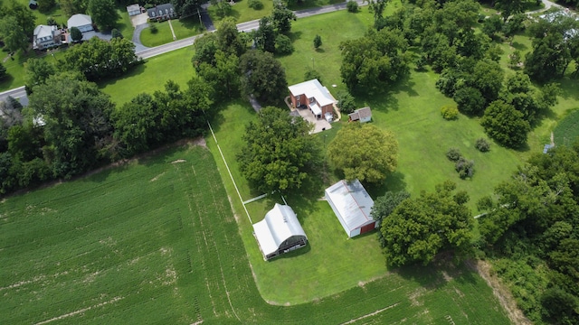 1001 Randolph St, Glasgow, MO 65254 - drone / aerial view