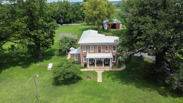 1001 Randolph St, Glasgow, MO 65254 - view from above of property