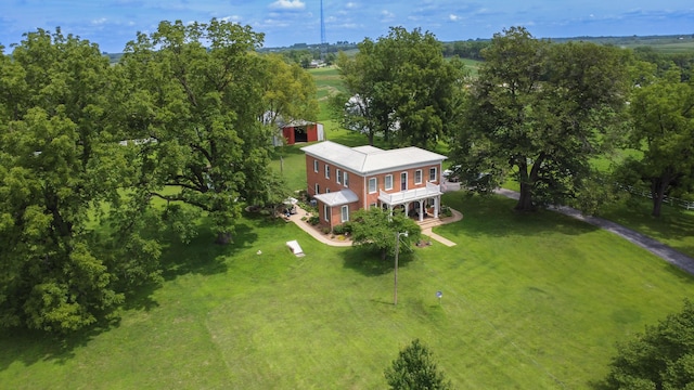 1001 Randolph St, Glasgow, MO 65254 - aerial view of property and surrounding area