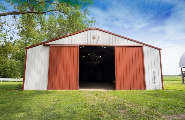 1001 Randolph St, Glasgow, MO 65254 - view of pole building