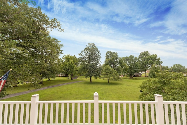 1001 Randolph St, Glasgow, MO 65254 - view of yard with view of scattered trees