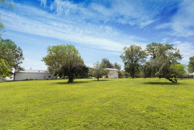 1001 Randolph St, Glasgow, MO 65254 - view of grassy yard