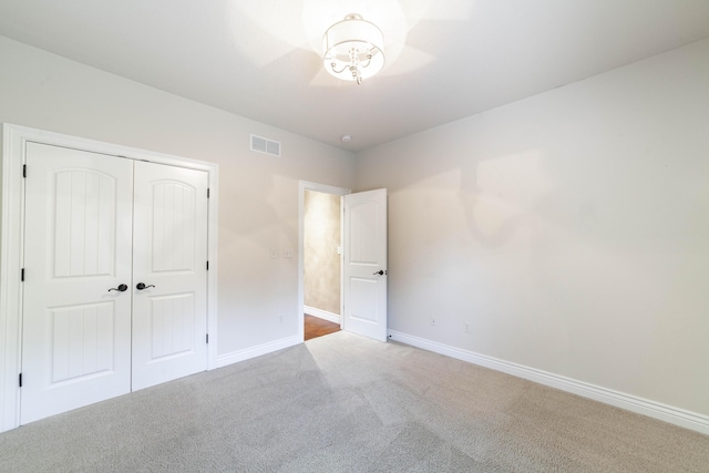 3903 Foxcreek Way, Columbia, MO 65203 - unfurnished bedroom with carpet flooring and a closet