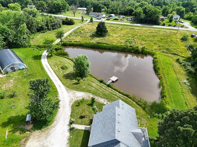 3045 State Rd, Aa, Holts Summit, MO 65043 - drone / aerial view of a large body of water