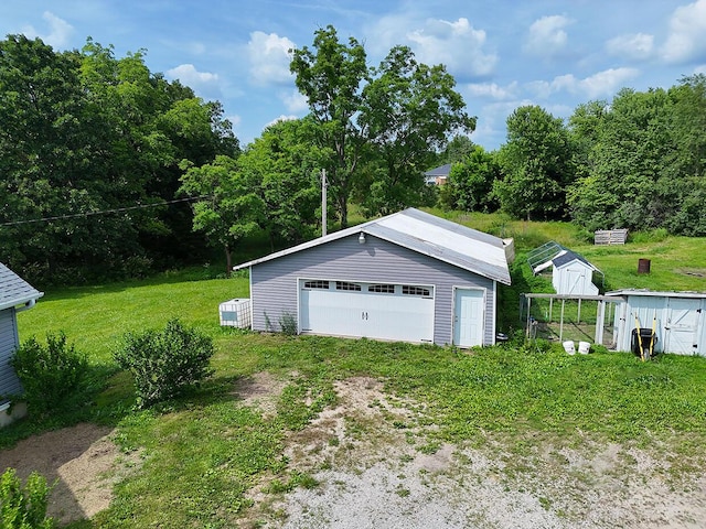 3045 State Rd, Aa, Holts Summit, MO 65043 - view of detached garage