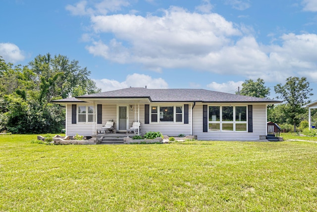 4741 E N Rte E, Columbia, MO 65202 - view of front of home with a porch and a front yard