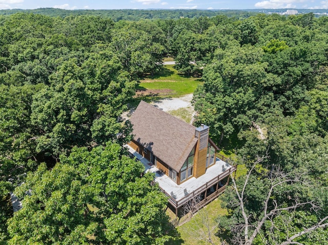 28 Hamilton Way, Sunrise Beach, MO 65079 - view of subject property featuring a forest