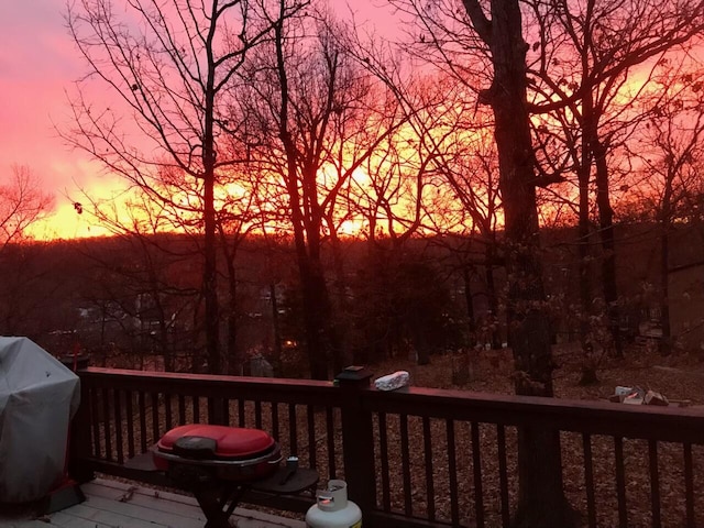28 Hamilton Way, Sunrise Beach, MO 65079 - deck featuring grilling area