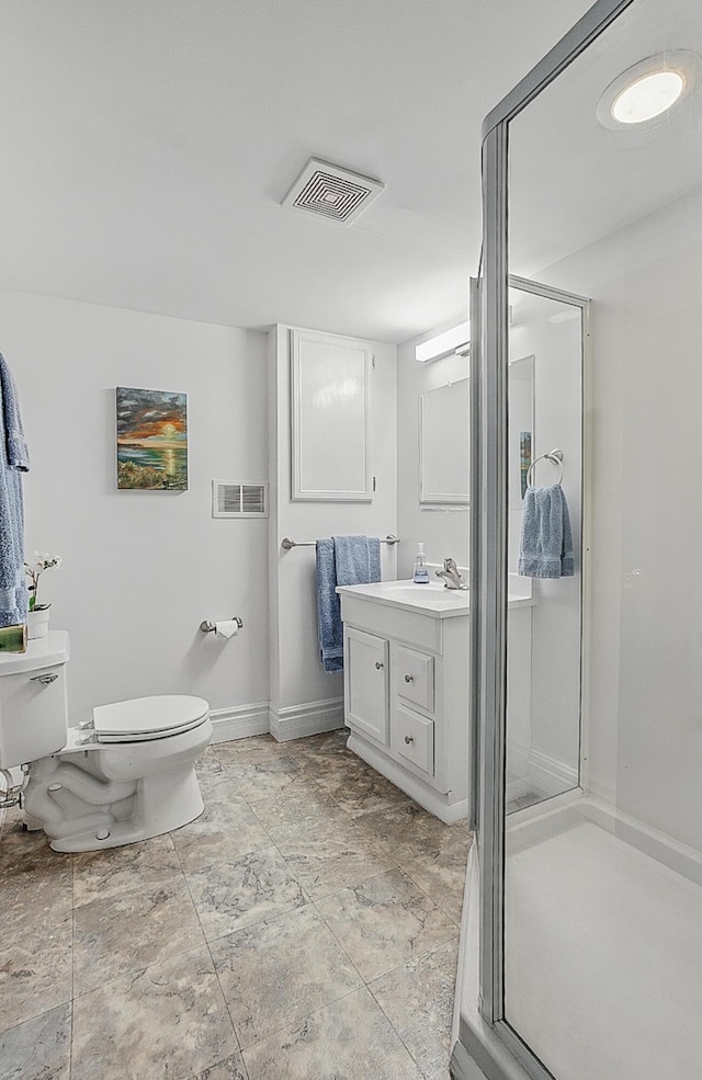 1000 Yale Dr, Columbia, MO 65203 - bathroom with vanity and a stall shower