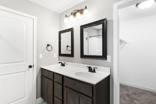 3306 Tuscany, Columbia, MO 65202 - full bath featuring double vanity and baseboards