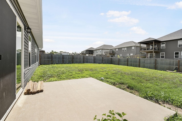 3306 Tuscany, Columbia, MO 65202 - fenced backyard featuring a patio and a residential view