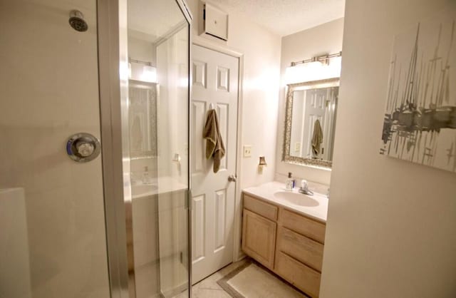 1902 Park Deville Pl, Columbia, MO 65203 - bathroom with vanity and a stall shower