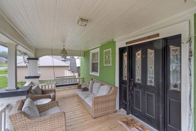 704 N Jefferson St, Mexico, MO 65265 - view of wooden porch
