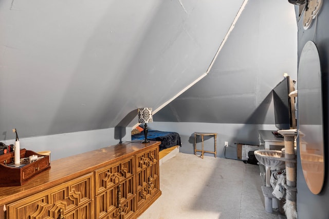 704 N Jefferson St, Mexico, MO 65265 - sitting room with lofted ceiling and carpet flooring