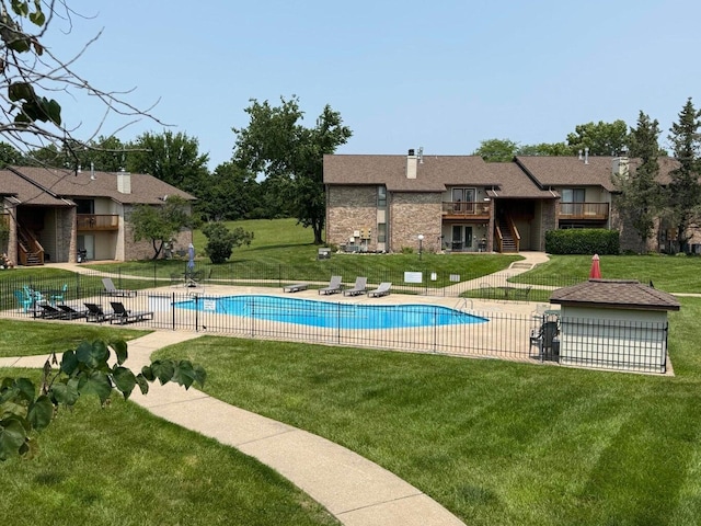1999 N Waterfront Dr Unit H, Columbia, MO 65202 - community pool with a patio area and stairway