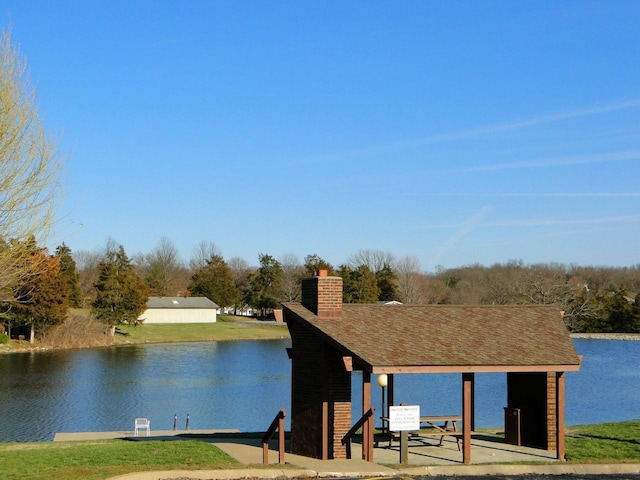 1999 N Waterfront Dr Unit H, Columbia, MO 65202 - dock with a water view