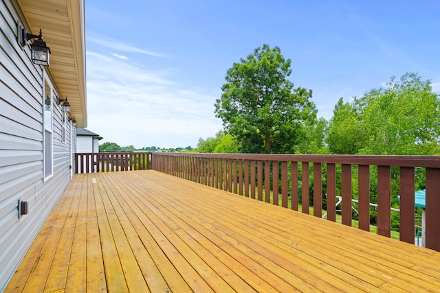 4969 W Red Tail Dr, Ashland, MO 65010 - view of wooden terrace